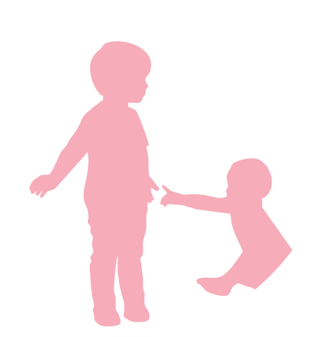Familias con bebés y niños pequeños en desarrollo